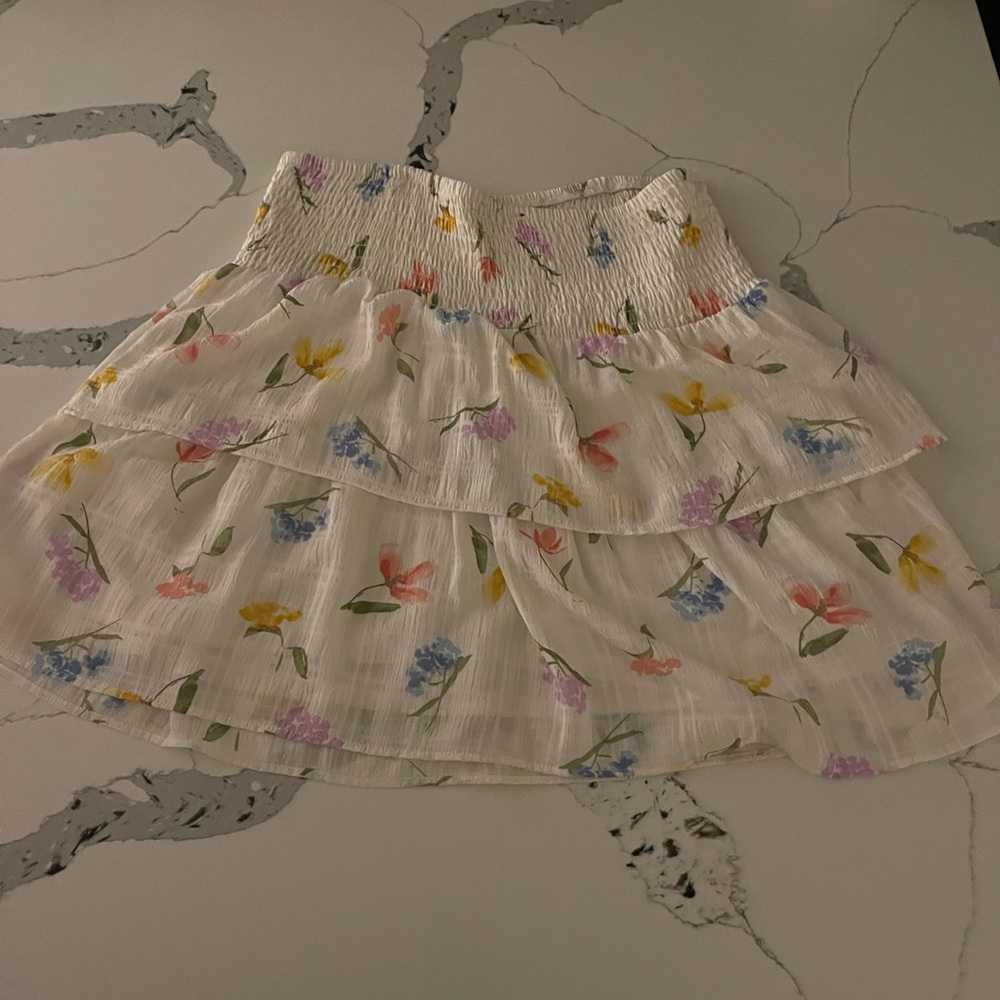 Floral Skirt - Multicolor